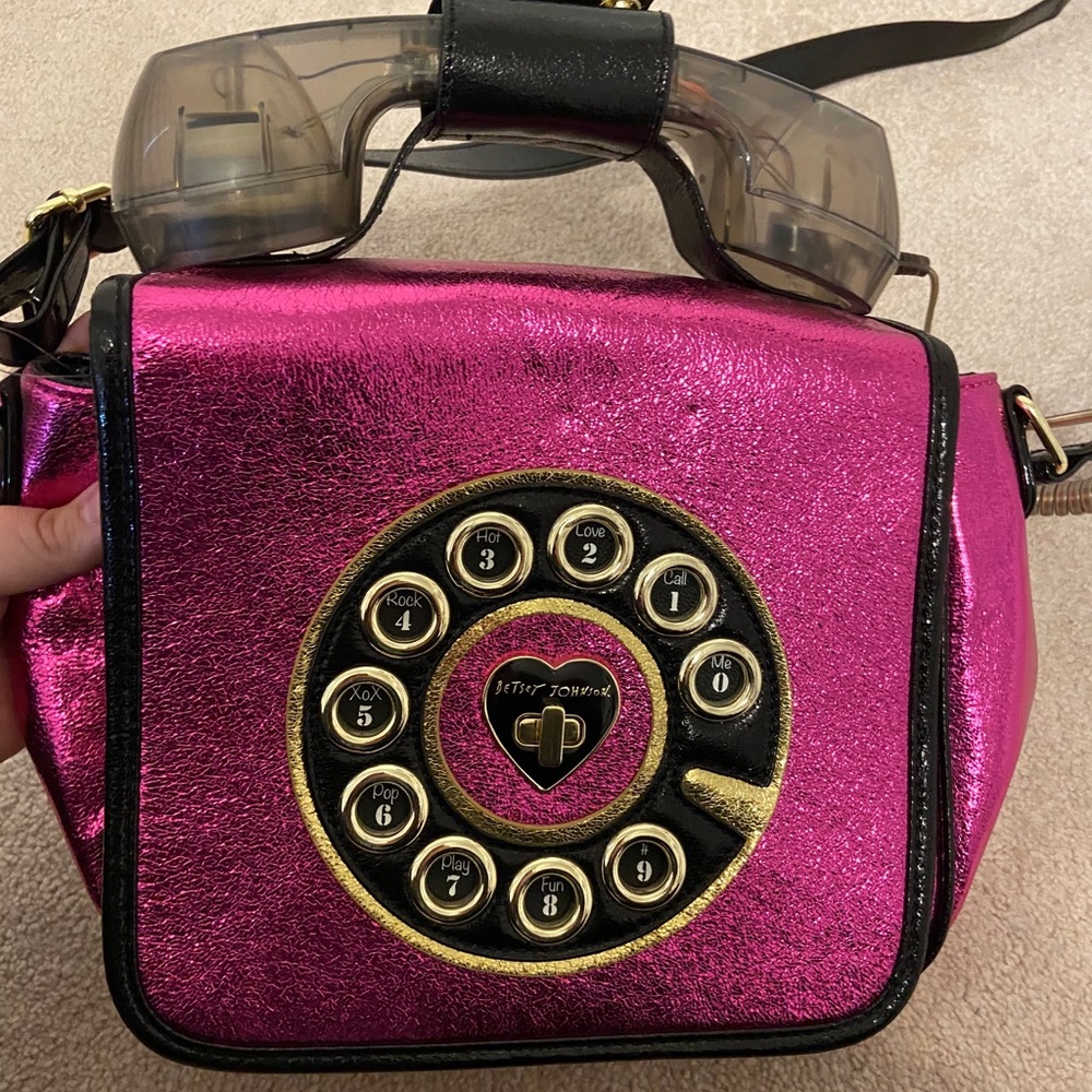 Betsy Johnson telephone purse